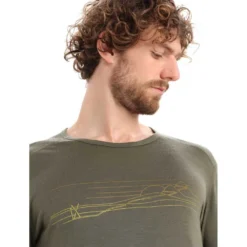 Icebreaker 200 Oasis Crewe Ski Stripes Long Sleeve Base Layer -Cheap Velox Rider Store icebreaker 200 oasis crewe ski stripes long sleeve base layer 2