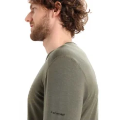 Icebreaker 200 Oasis Crewe Ski Stripes Long Sleeve Base Layer -Cheap Velox Rider Store icebreaker 200 oasis crewe ski stripes long sleeve base layer 3