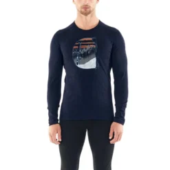 Icebreaker 200 Oasis Mont Blanc Rise Merino Long Sleeve Base Layer -Cheap Velox Rider Store icebreaker 200 oasis mont blanc rise merino long sleeve base layer 3