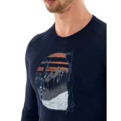 Icebreaker 200 Oasis Mont Blanc Rise Merino Long Sleeve Base Layer -Cheap Velox Rider Store icebreaker 200 oasis mont blanc rise merino long sleeve base layer 5