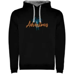Adventures Two-Colour Hoodie