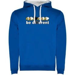 Be Different Bike Two-Colour Hoodie