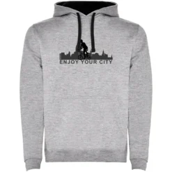 Enjoy Your City Two-Colour Hoodie