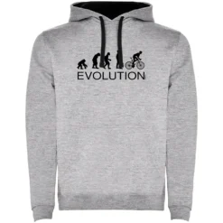 Evolution Bike Two-Colour Hoodie
