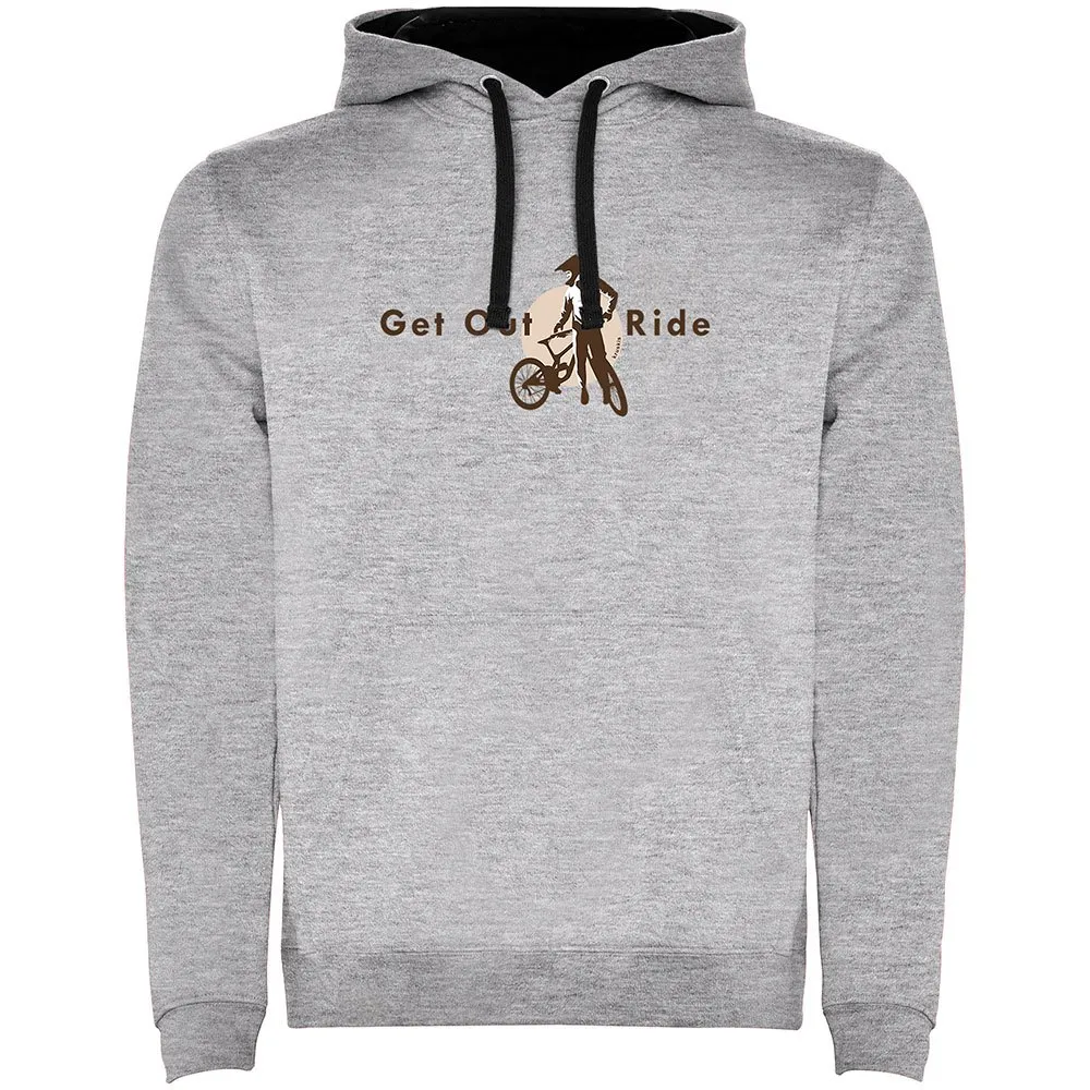Get Out And Ride Two-Colour Hoodie 3 Get Out And Ride Two-Colour Hoodie