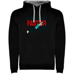 Go Faster Two-Colour Hoodie