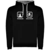 Problem Solution Bike Two-Colour Hoodie -Cheap Velox Rider Store kruskis problem solution bike two colour hoodie
