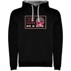 Sexier On A Bike Two-Colour Hoodie