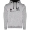 Shadow Bike Two-Colour Hoodie -Cheap Velox Rider Store kruskis shadow bike two colour hoodie