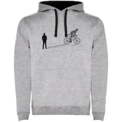 Shadow Bike Two-Colour Hoodie