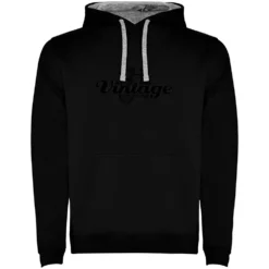 Vintage Two-Colour Hoodie