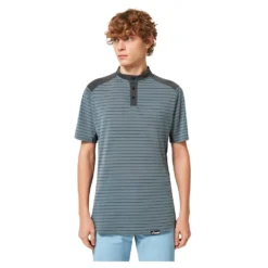 Oakley Fringe Stripe Short Sleeve Polo