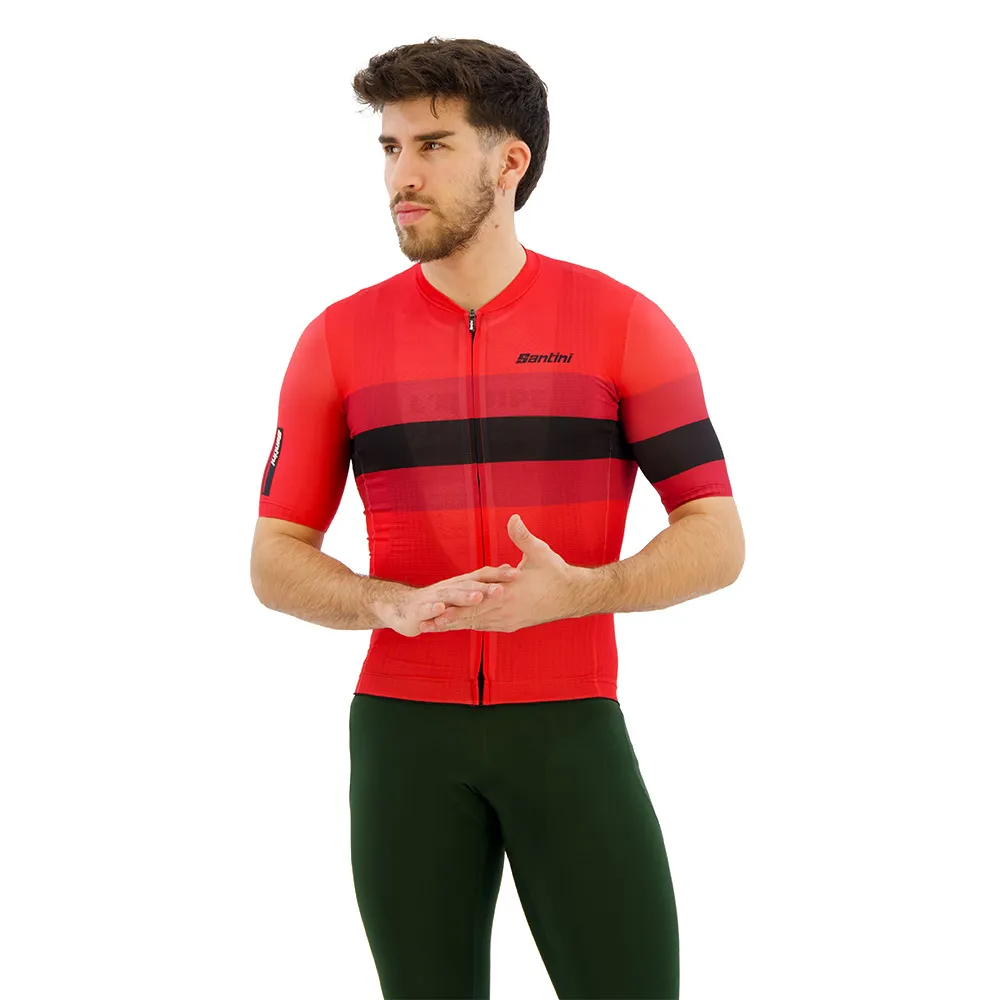 Santini Ecosleek Bengal Short Sleeve Jersey 3 Santini Ecosleek Bengal Short Sleeve Jersey